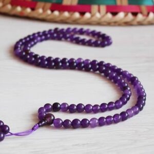 Amethyst Gemstone Mala